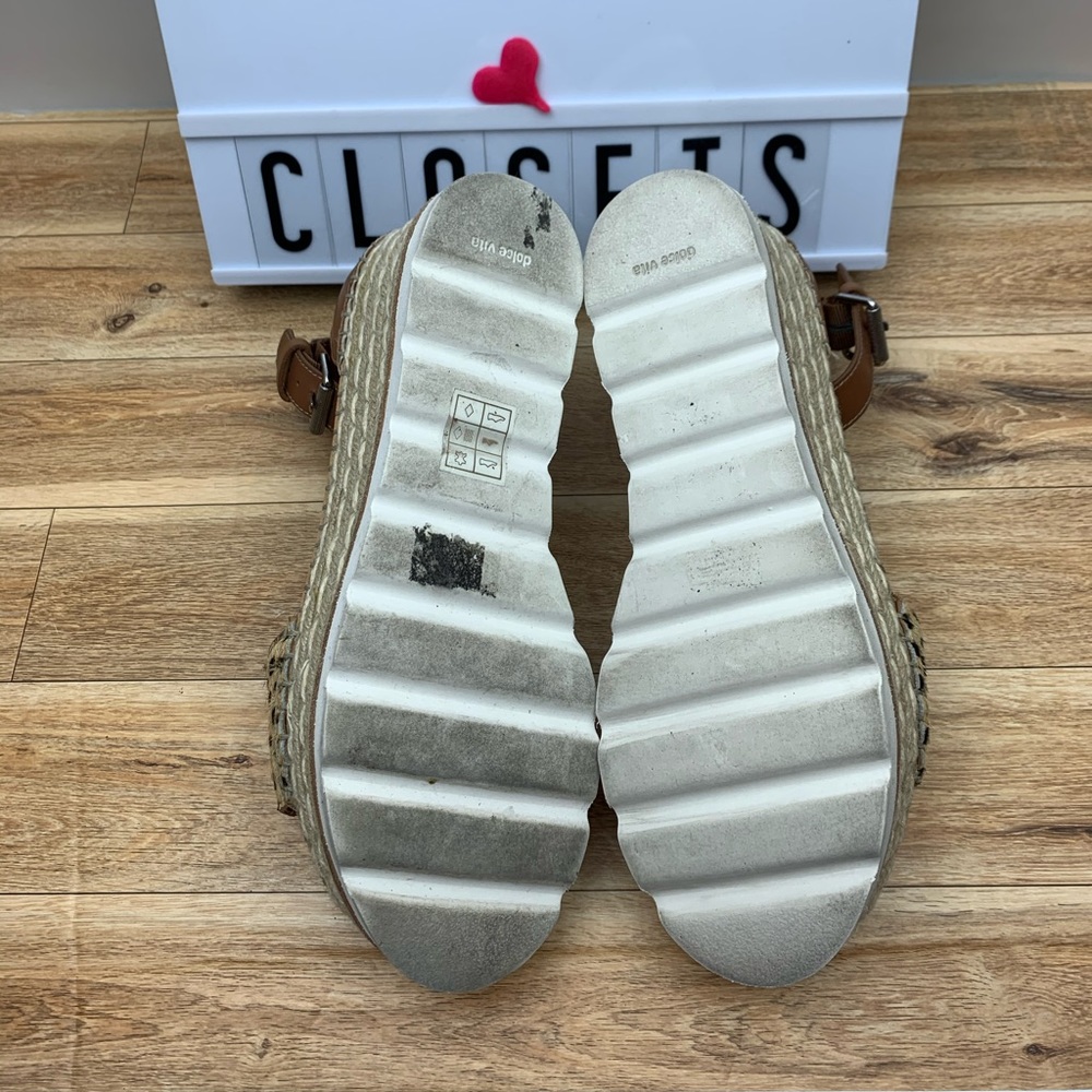 Dolce Vita Larita Espadrille Platform Sandal sz8.5 - Picture 10 of 11